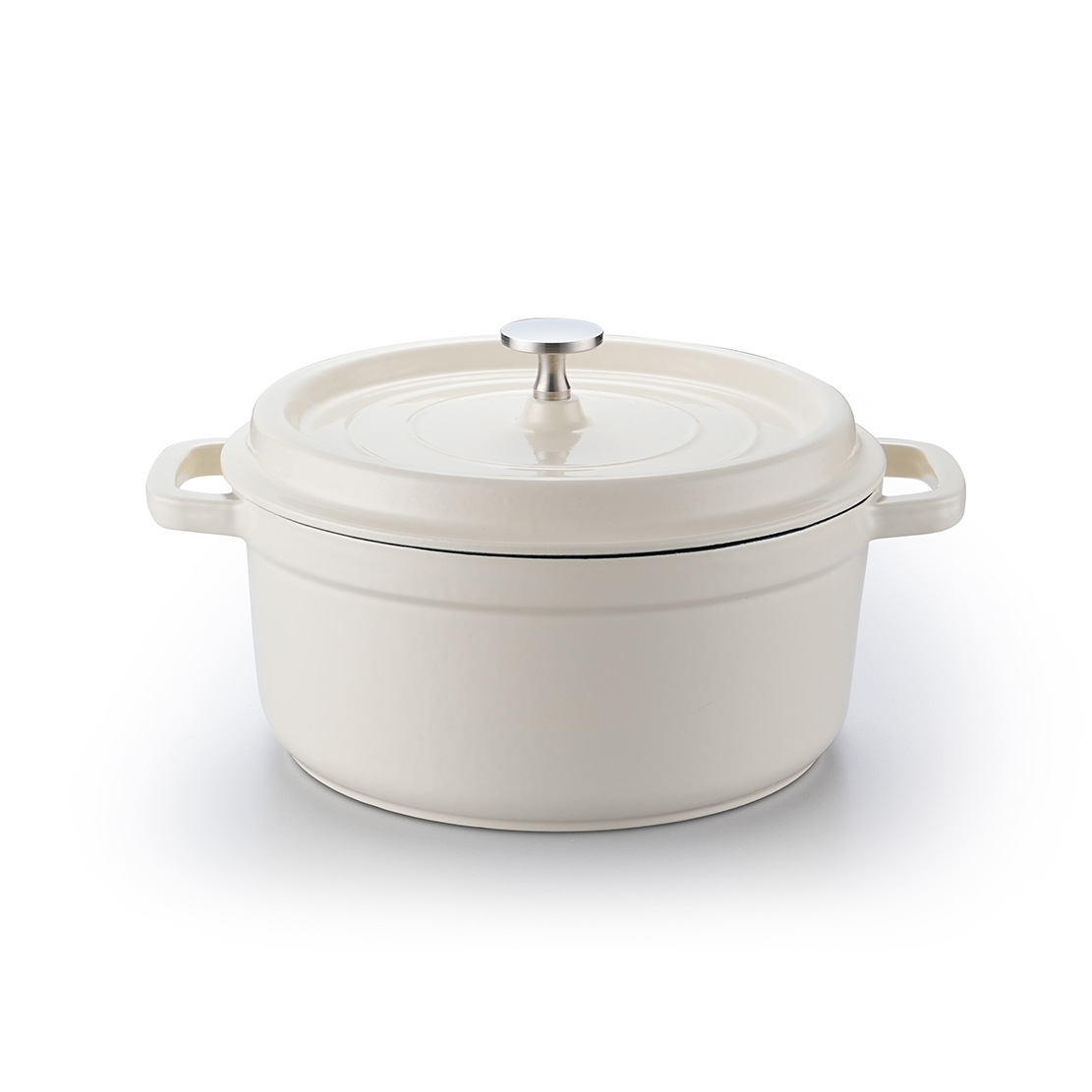 Enamel Pot Stew Gu Ceramic Casserole Household Cast Iron Stew Pot Casserole Enamel Non-stick Pot Gas Induction Cooker Pot