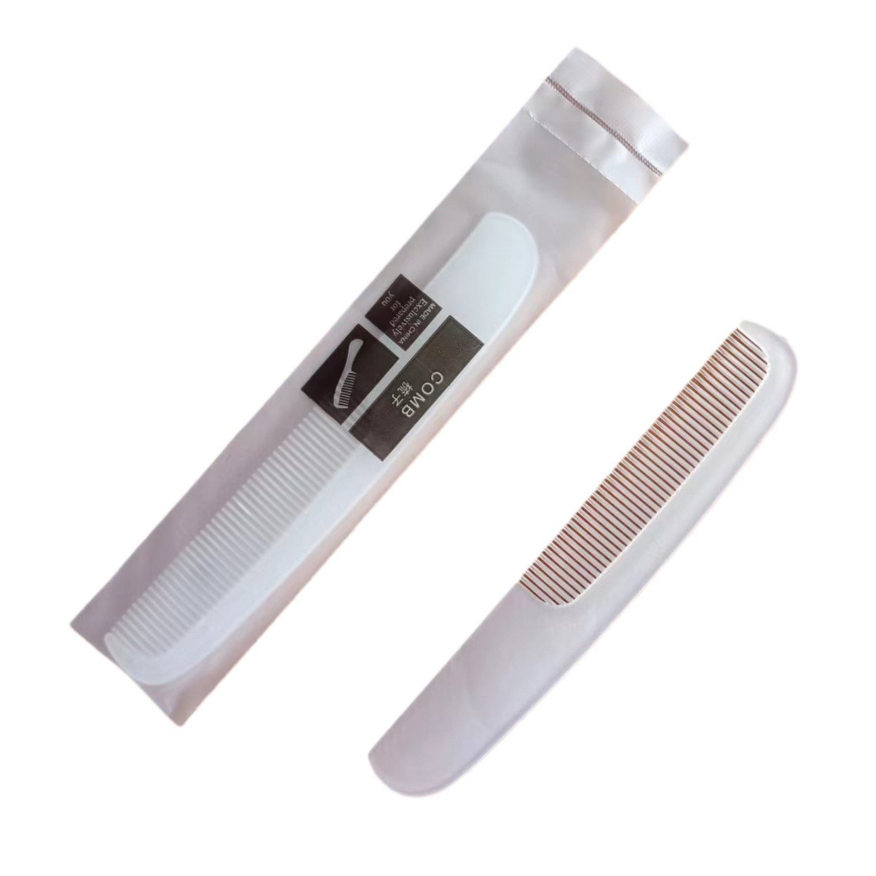 Hotel Hotel Homestay Disposable Comb Hotel Room Toiletries Rubber Plastic Strip Wholesale Free Shipping