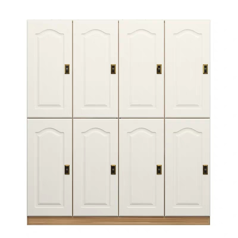 Wooden Locker Hair Salon Barber Shop Customer Locker Gym Beauty Salon Locker Bath Cabinet with Lock