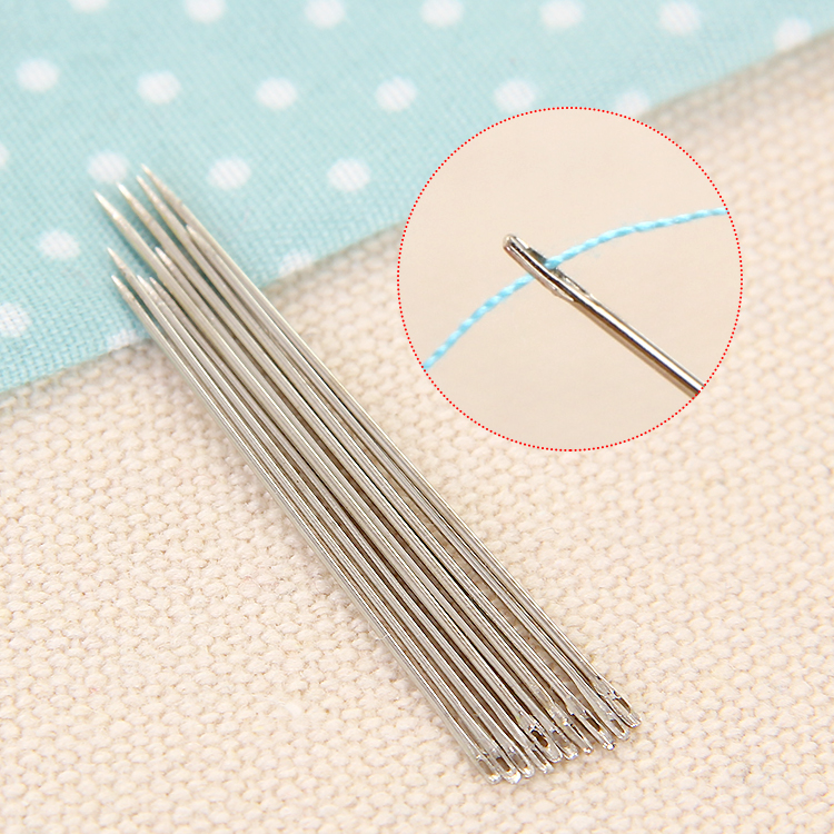 Household Portable Sewing Box Paper Ruler Thimble Set Cross Stitch Sewing Tools Mini Storage Set Sewing Kit