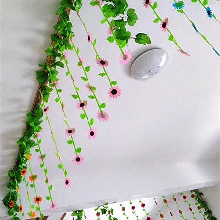 Материалы для оформления коридора детского сада, потолочная подвеска для магазина, креативный подвесной декор в виде цветка подсолнуха