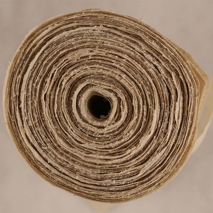 Pure Ramie Handmade Linen Blue Dyed Tie-Dye Lampshade Linen Fabric Calligraphy Painting High Density Linen Fabric DIY Linen