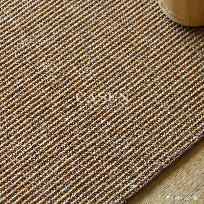Cézanne Eco-Friendly Handmade Edge-Sewn Sisal Carpet Floor Mat for Living Room Coffee Table Study Entrance Modern Woven Door Mat Custom-Made