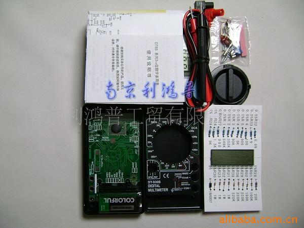 Прямые поставки завода, цифровой мультиметр DT830B, учебный комплект