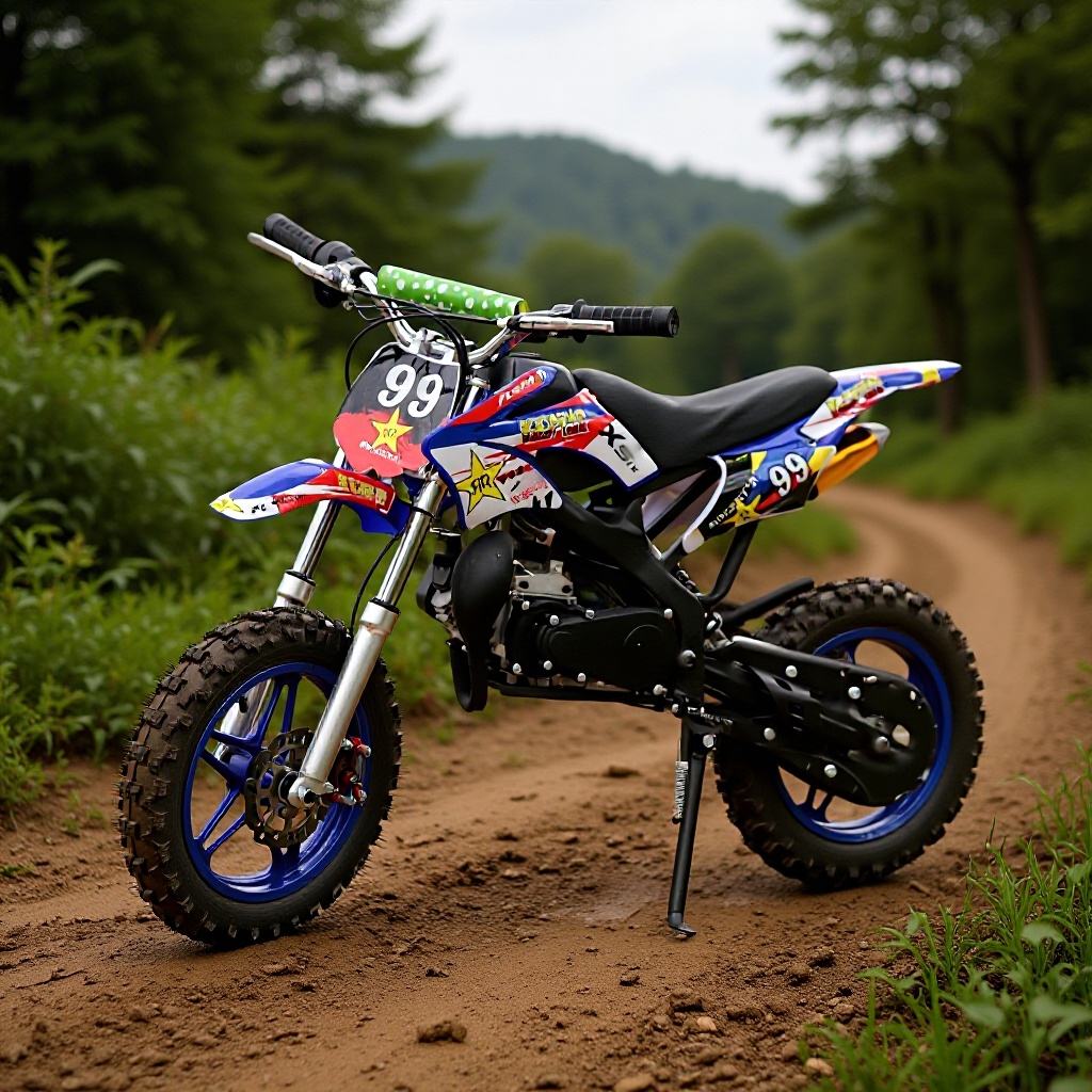 Erchong small off-road vehicle 49CC mini children's small race all-terrain mountain motorcycle beach sports car