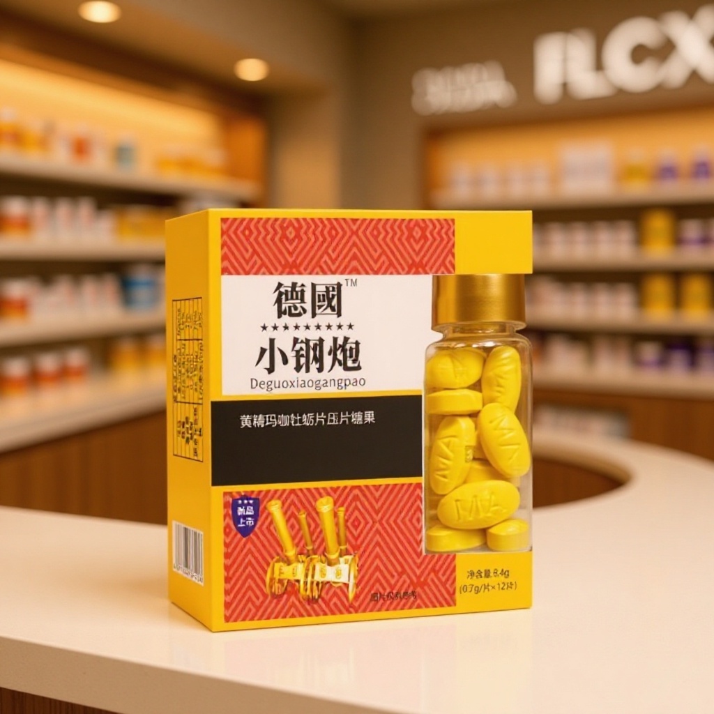 Hot Selling Ginseng Deer Whip Oyster Maca German Small Steel Cannon Tablet Candy Wholesale Dropshipping