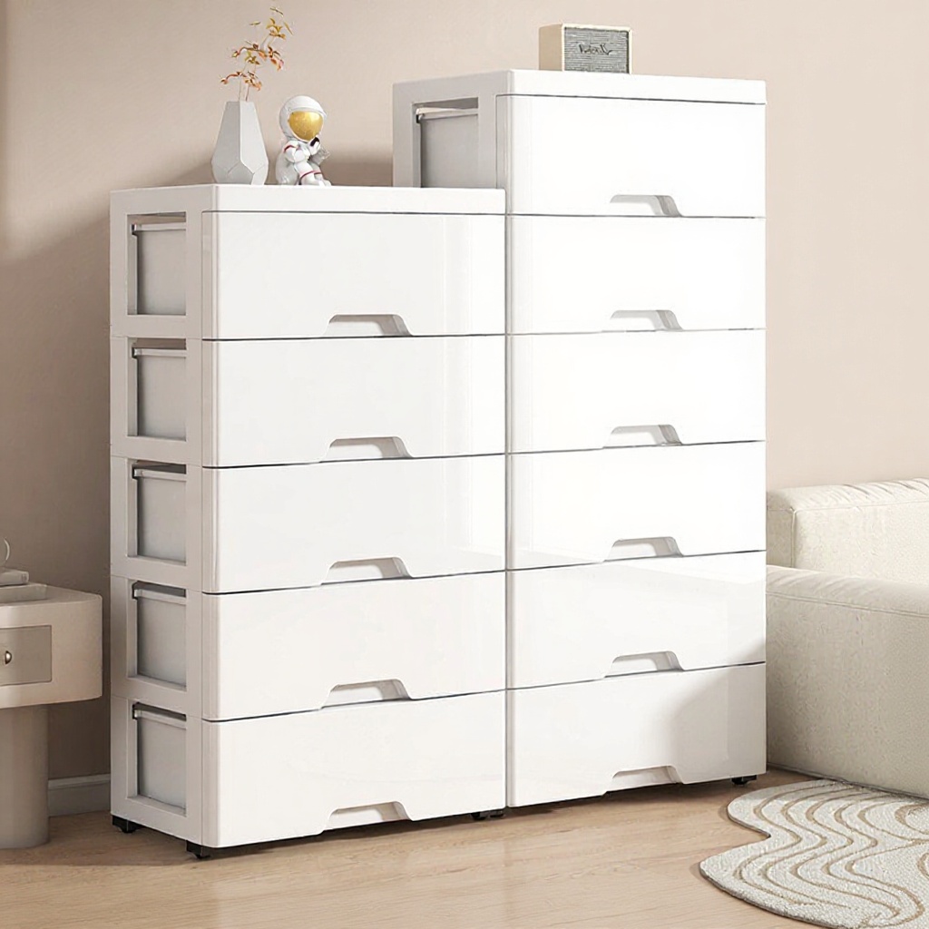 Складной шкаф 35 см, пластиковый, для хранения, ящик для организации, для мелочей