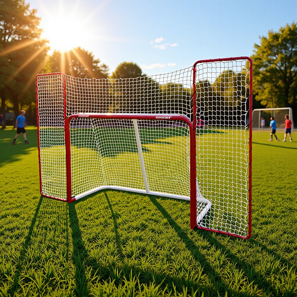 72 дюйма стандартные ворота для хоккея на льду, собранные квадратные ворота, тренировка на роликовых коньках с хоккейным мячом, высокая прочность углеродной стали, складные