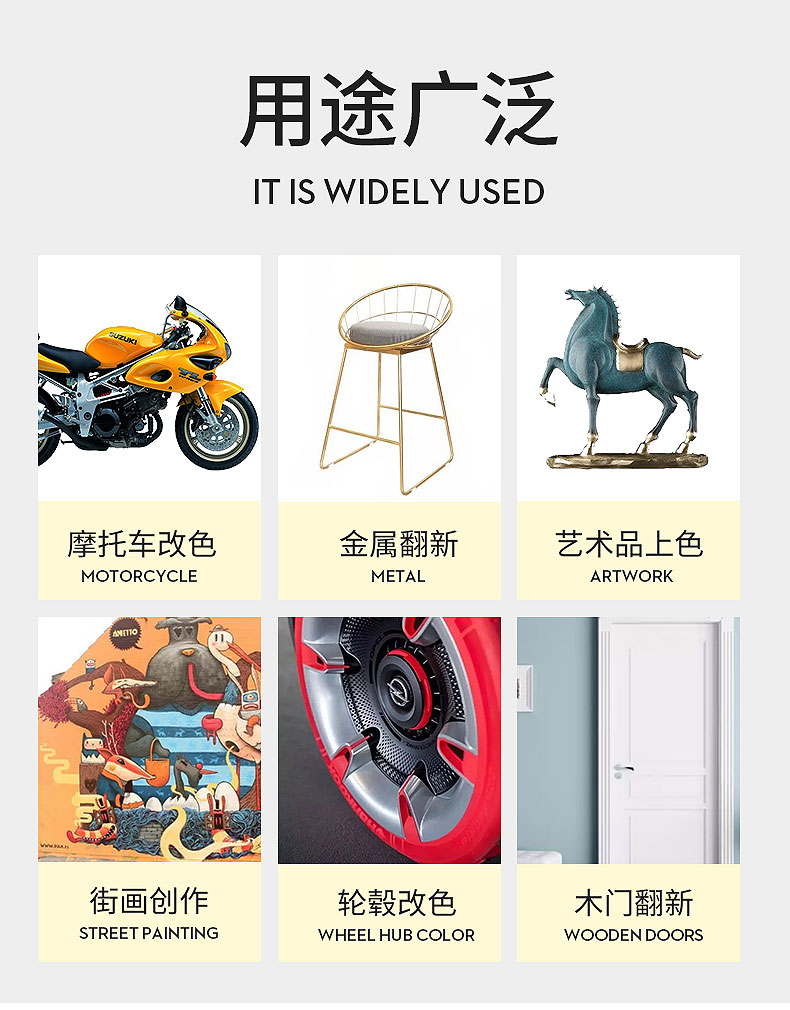 Green Spray Paint Can, Green, Dark Green, Jialing Light Water Green, Grass Green, Sapphire Green, Fashionable Green, Army Green, Mung Bean Green Paint