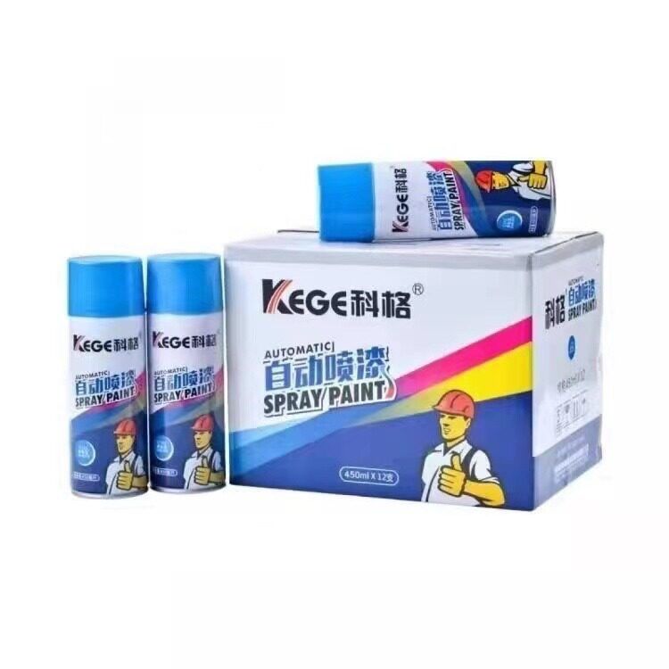 Аэрозольная краска Koger, черная и белая, оранжевая, хромированная, красная, небесно-синяя, средне-желтая, серая, зеленая, золотая