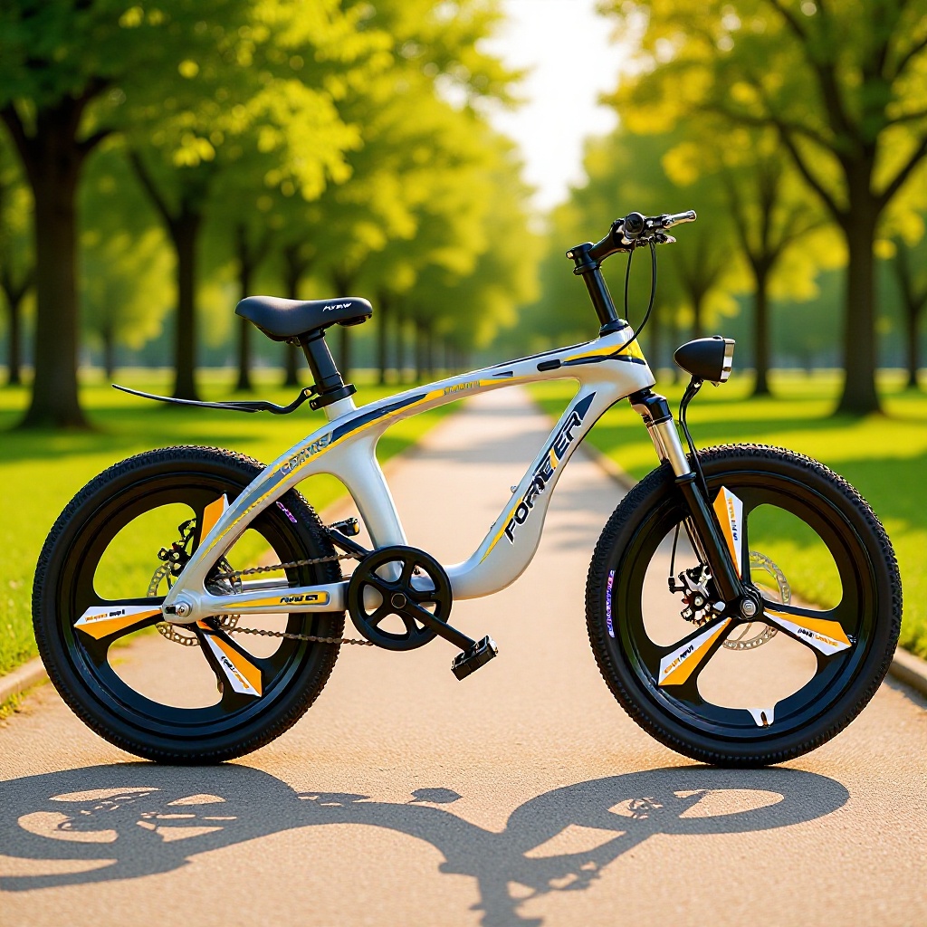 Горный велосипед из магниевого сплава 20-22 дюйма, двойной дисковый тормоз