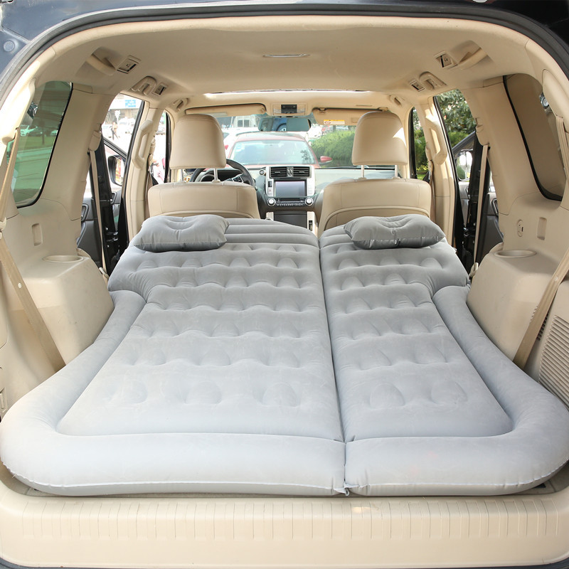 Car Folding Travel Mattress SUV Rear Seat Sleeping Mat Trunk Car Inflatable Bed Car Air Cushion Inflatable Cushion