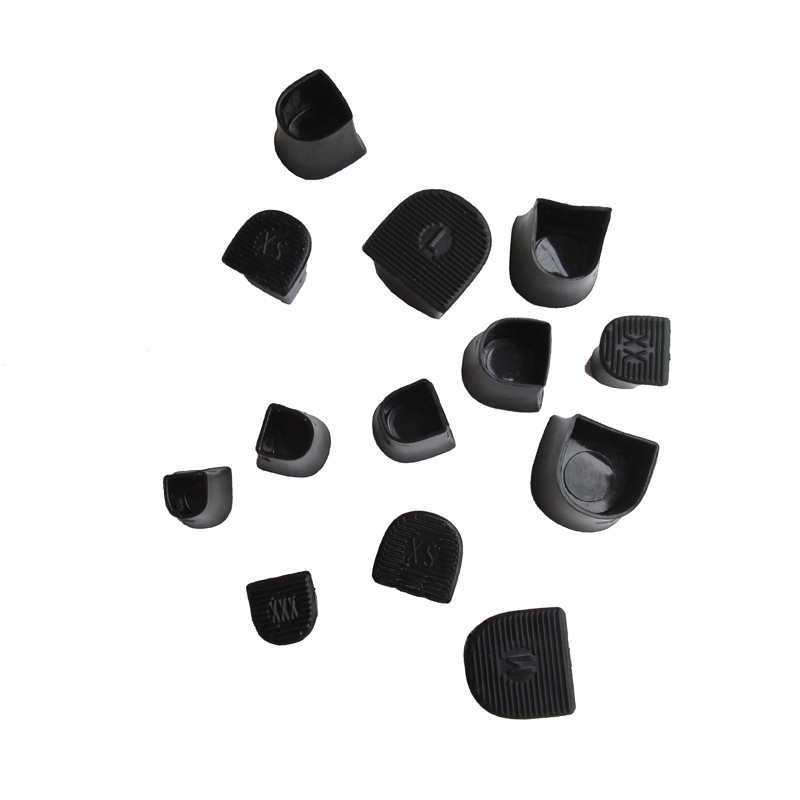 High-Heeled Shoe Heel Covers, Horseshoe-Shaped Thin Heel Protectors, U-Shaped Kitten Heel Ultra-Soft Wear-Resistant Non-Slip Silent Dance Shoe Covers