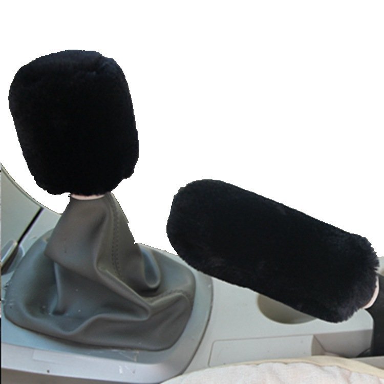 Winter plush new car gear handbrake Gear Gear Gear Gear hand gear gear hand gear handbrake gear wholesale