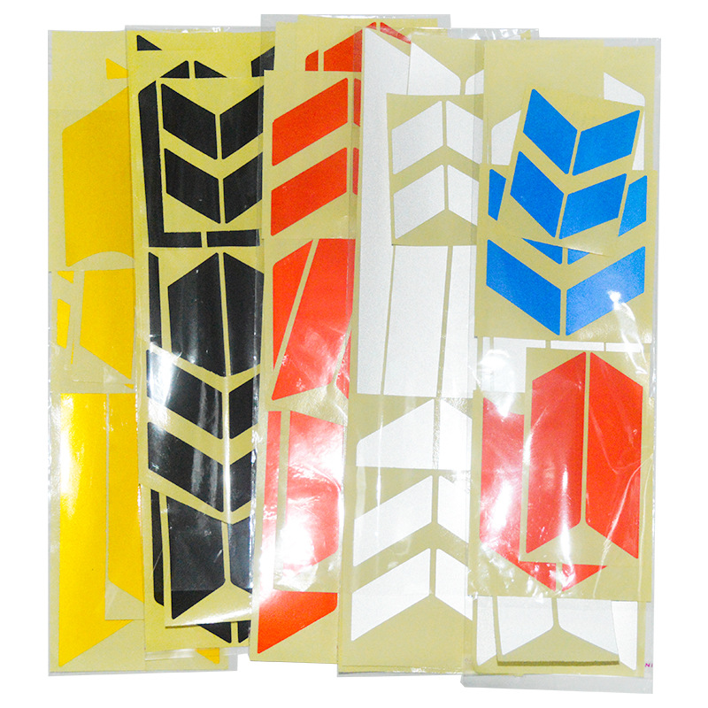 Electric Scooter Sticker 1S/M -264.999999999% off Stacked Scooter Night Reflective Styling Sticker Safety Modification Film