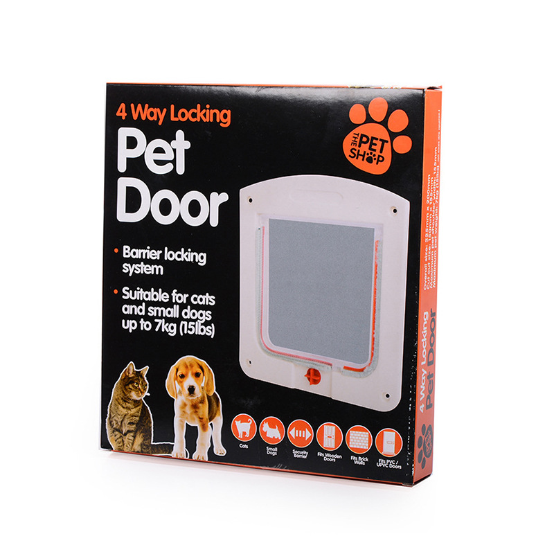 Pet cat door opening dog door opening can control free access to pet two-way door pet supplies a generation of hair