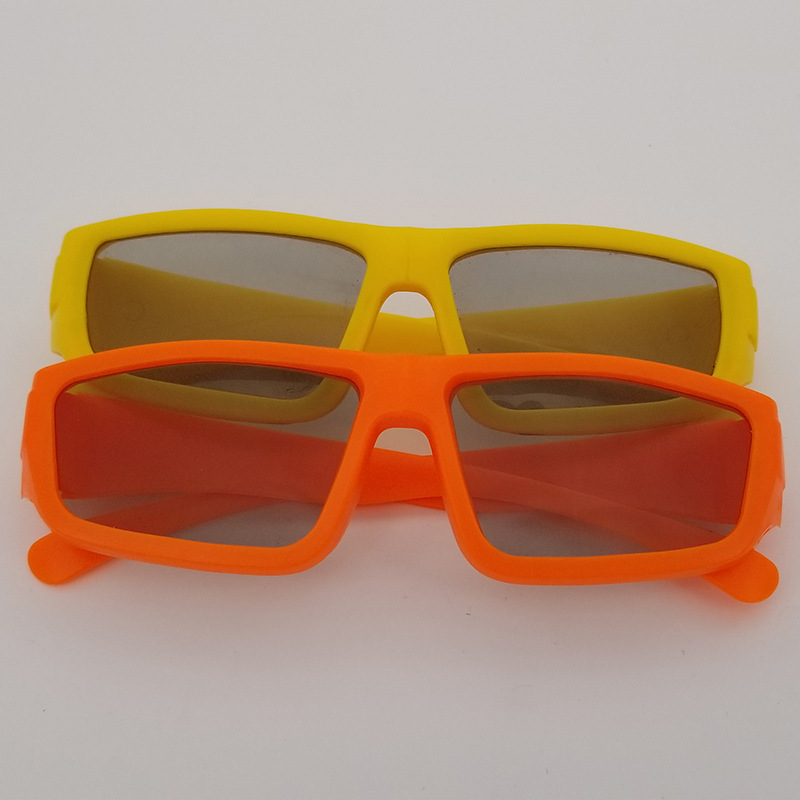 Skyworth children 3D glasses resin TAC lens circular polarized cinema format fashion adjustable 3D glasses