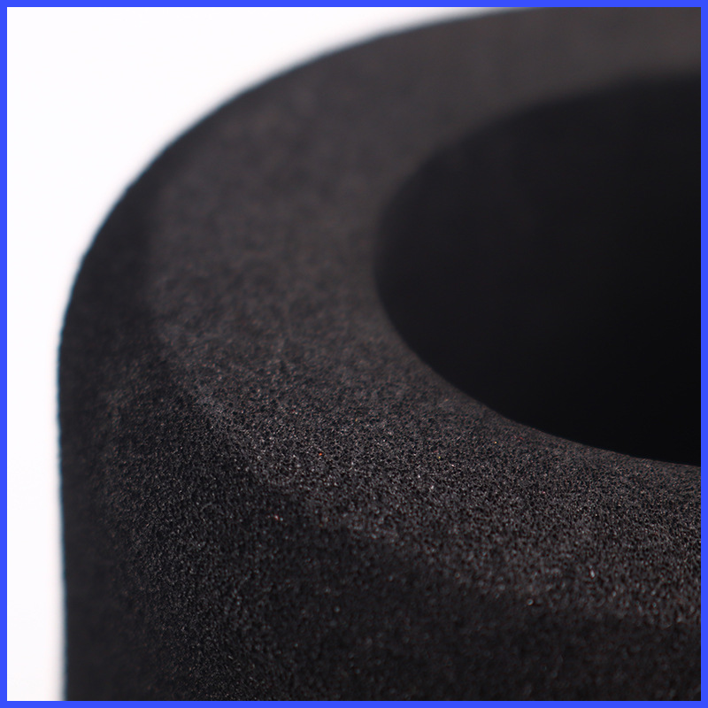 Fitness Equipment Black Straight Big Foam Source Factory Sponge Protective Handle NBR Rubber Foam Tube