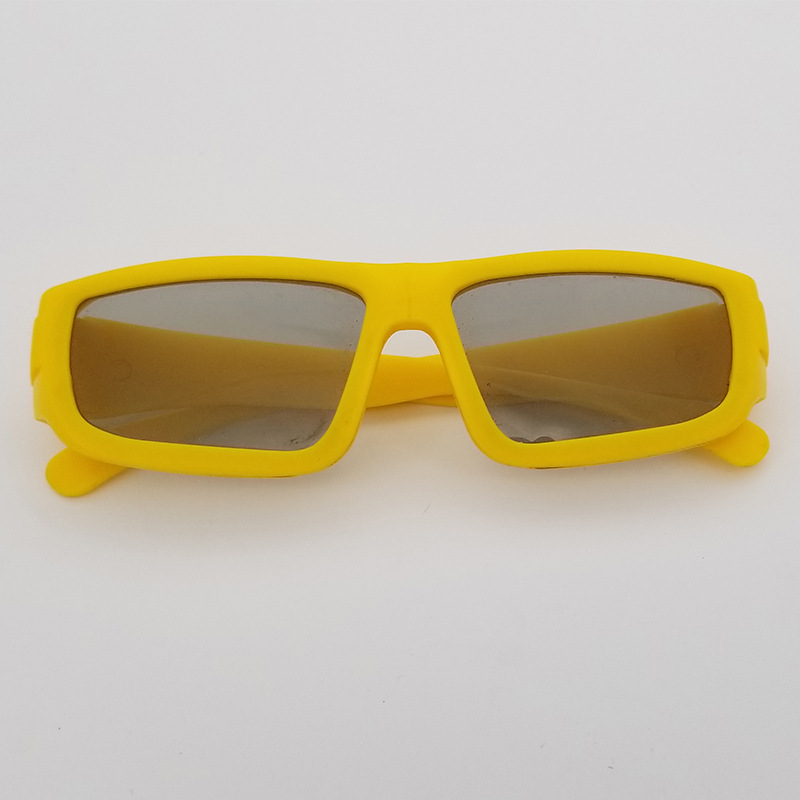 Skyworth children 3D glasses resin TAC lens circular polarized cinema format fashion adjustable 3D glasses