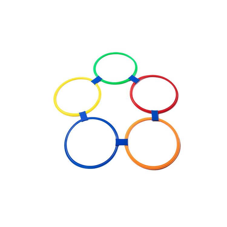 Plaid Hopscotch Kindergarten Teaching Amenity Children's Feeling Training Outdoor Sports Jumping Sandbag Chasing Toys