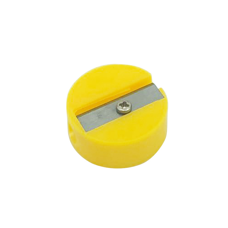 Factory Direct Supply Round Mini Pencil Sharpener, Compact Pencil Sharpener, Simple and Practical Pencil Sharpener, Children's Pencil Sharpener Gift