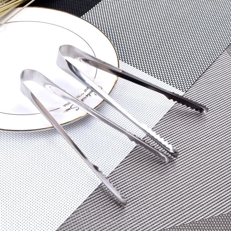 Factory wholesale wholesale stainless steel bread clip simple lightweight compact ice clip kitchen tools multifunctional food clip