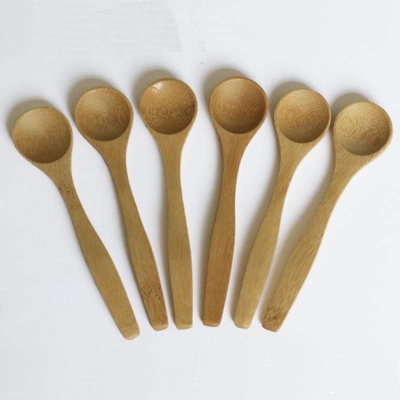 Wooden Spoon for Drinking Soup and Eating Bamboo Spoon Long Handle Wooden Spoon Household Wooden Spoon Tableware Honey Coffee Small Wooden Spoon Customization