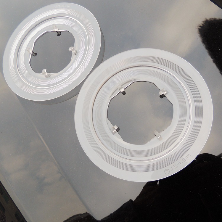 Shihe TR-P604 Mountain Bike Variable Speed Flywheel Guard 160mm High Strength Transparent Plastic Flywheel Cover