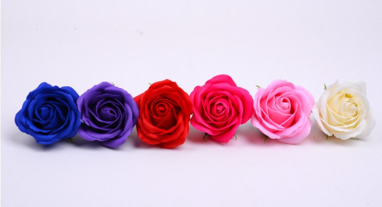 5-Layer Soap Flower Rose Valentine's Day Gift Soap Flower Bouquet Gift Box Packaging Material Wholesale Holiday Gift Box