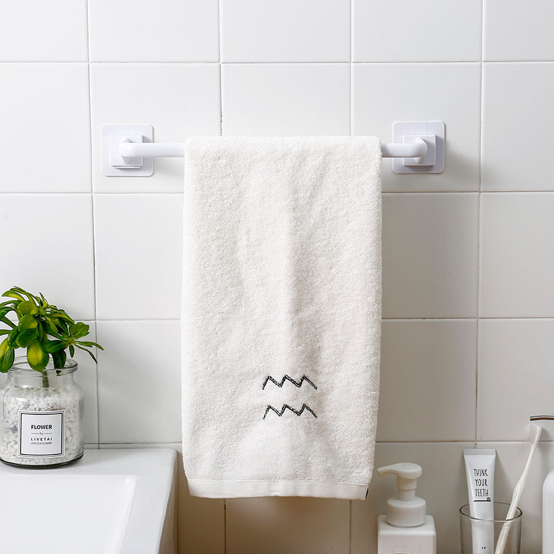 Towel Rack Bathroom Storage Rack Hanger Hanger Rag Suction Punch-free Kitchen Bathroom Toilet Towel Bar