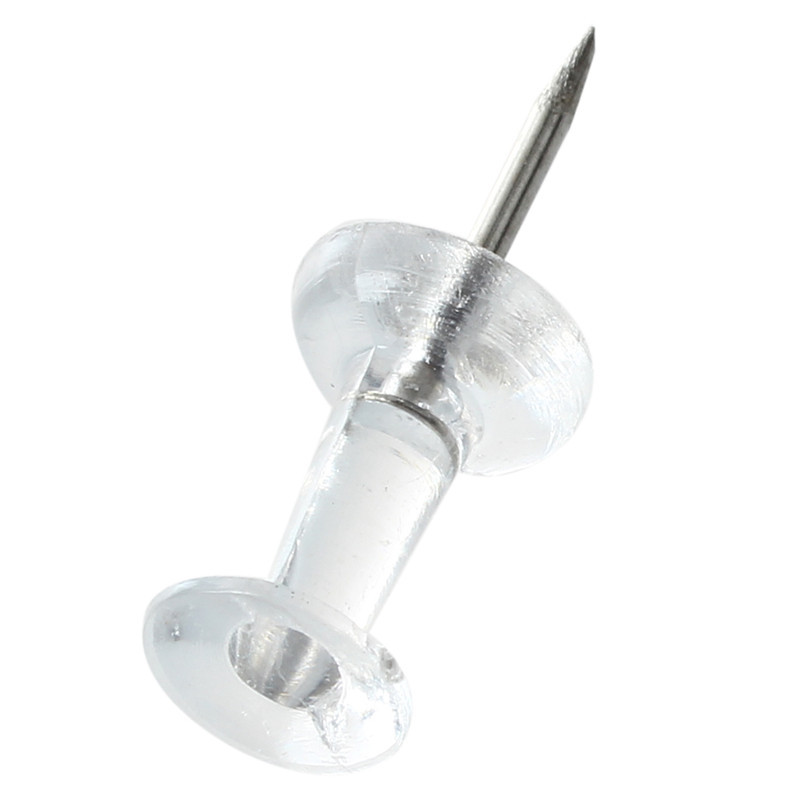 Factory wholesale transparent I-shaped nail painting creative pushpin art nail push nail Cork pushpin photo message nail