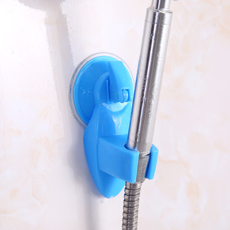 Bathroom Shower Holder, Punch-Free Base, Traceless Bathtub Paste, Shower Head Support, Non-Slip and Waterproof