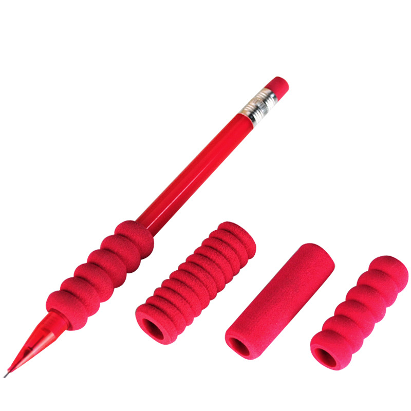 Factory wholesale NBR rubber pen case point drill Pen Case student writing pencil sheath nbr soft ballpoint pen sheath