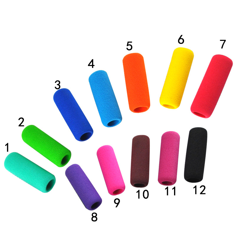 Factory wholesale NBR rubber pen case point drill Pen Case student writing pencil sheath nbr soft ballpoint pen sheath