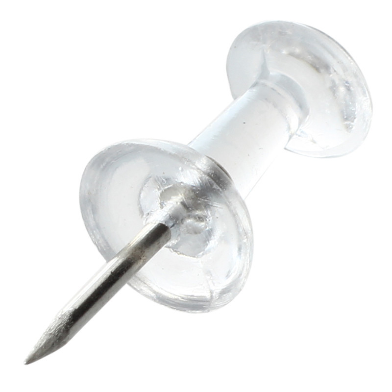 Factory wholesale transparent I-shaped nail painting creative pushpin art nail push nail Cork pushpin photo message nail