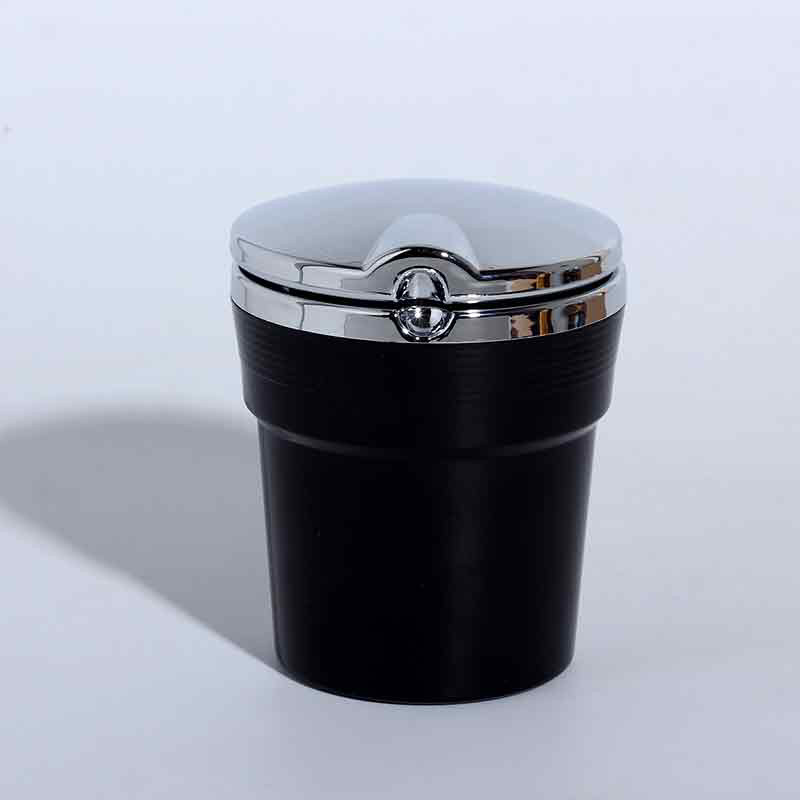 Auto supplies wholesale car ashtray with LED lights car ashtray factory direct supply