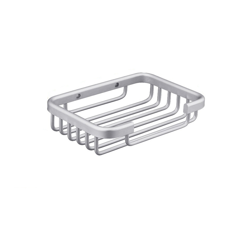 Space Aluminum Soap Net Aluminum Soap Rack Soap Rack Soap Box Soap Box Bathroom Toilet