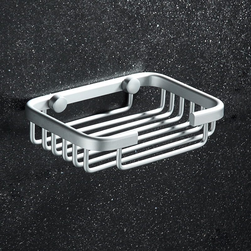 Space Aluminum Soap Net Aluminum Soap Rack Soap Rack Soap Box Soap Box Bathroom Toilet