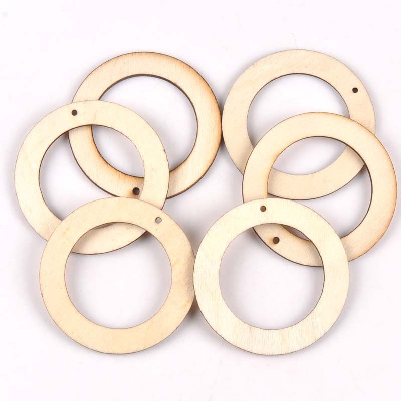 diy jewelry accessories wooden pendant ring pendant earrings AliExpress Hot Selling U-shaped pendant spot wholesale
