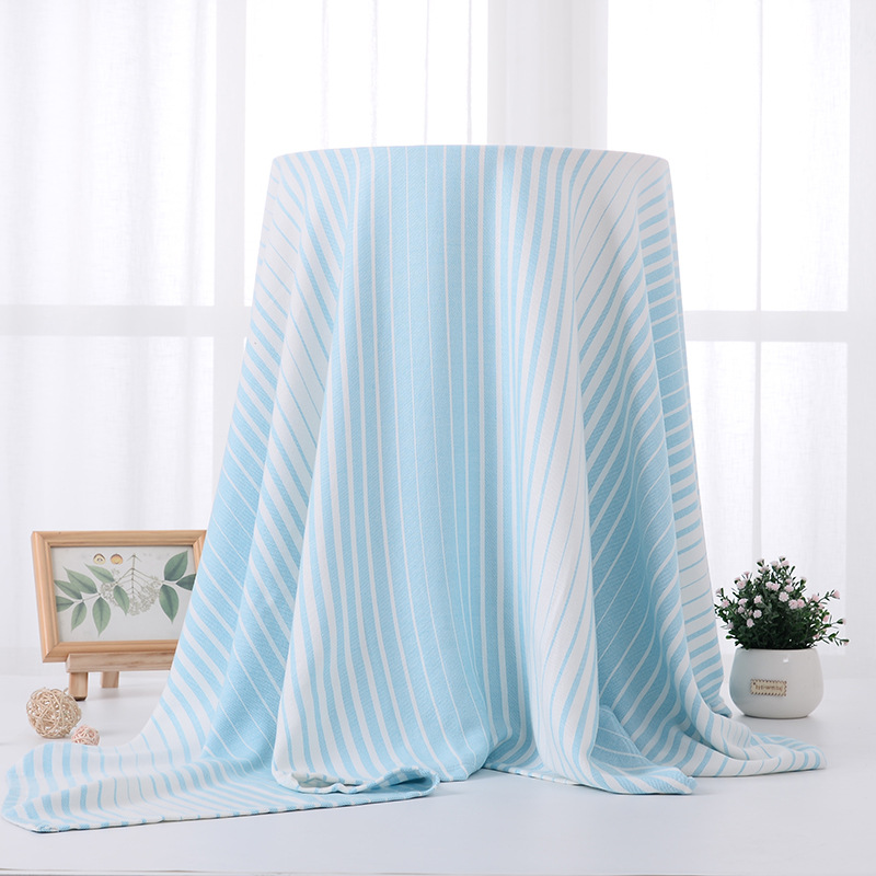 Summer cool bamboo fiber towel quilt single thin cool air conditioning quilt cool cover blanket factory supply