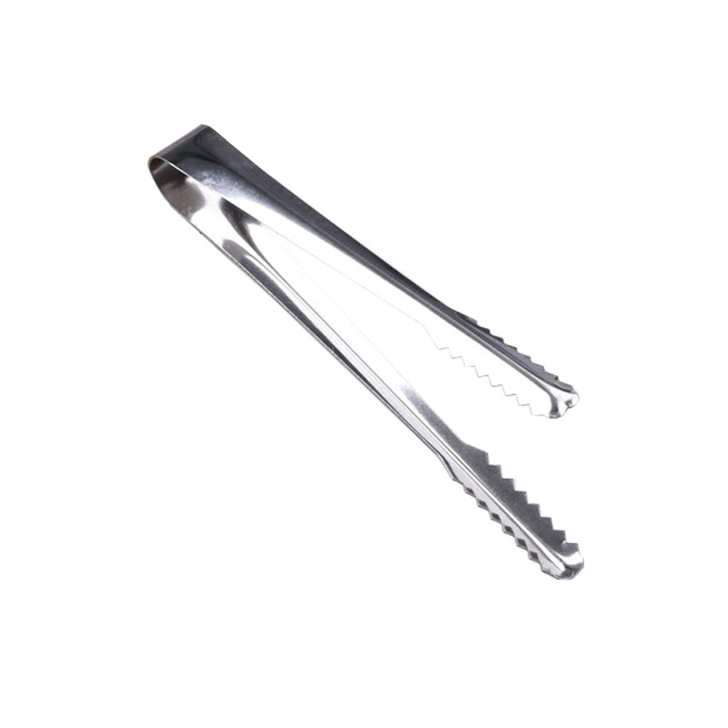 Factory wholesale wholesale stainless steel bread clip simple lightweight compact ice clip kitchen tools multifunctional food clip