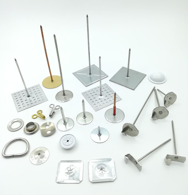 Factory Direct Sales Professional Insulation and Insulation Galvanized Metal Low Carbon Steel 63.5 Mesh Insulation Nails