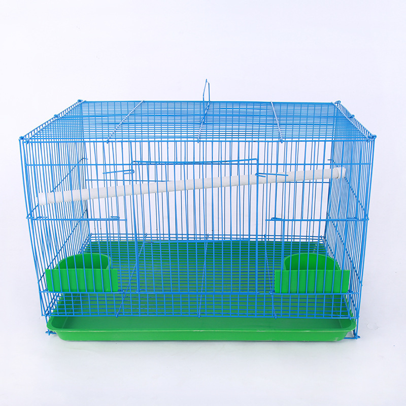 Factory wholesale iron small medium and large group bird cage parrot pigeon cage rabbit cage pet cage breeding cage