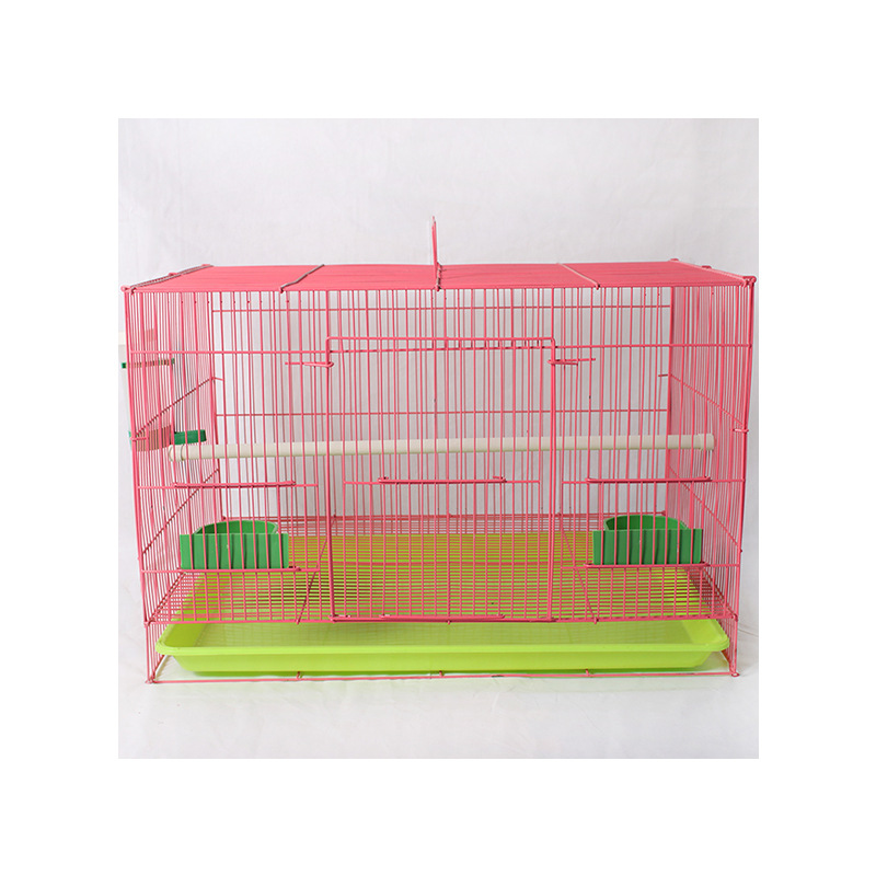 Factory wholesale iron small medium and large group bird cage parrot pigeon cage rabbit cage pet cage breeding cage