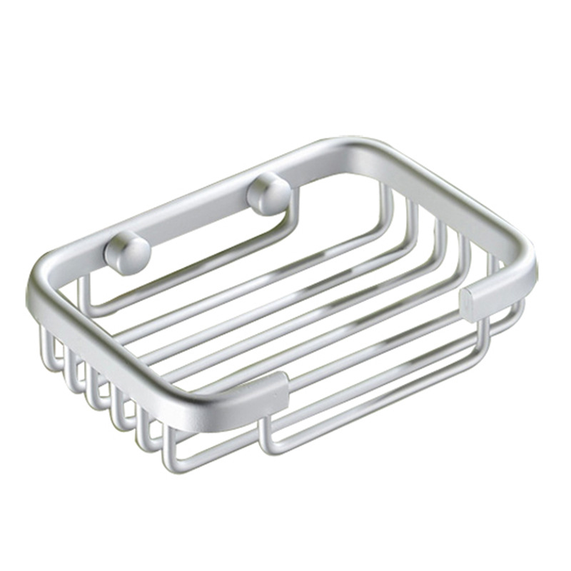 Space Aluminum Soap Net Aluminum Soap Rack Soap Rack Soap Box Soap Box Bathroom Toilet