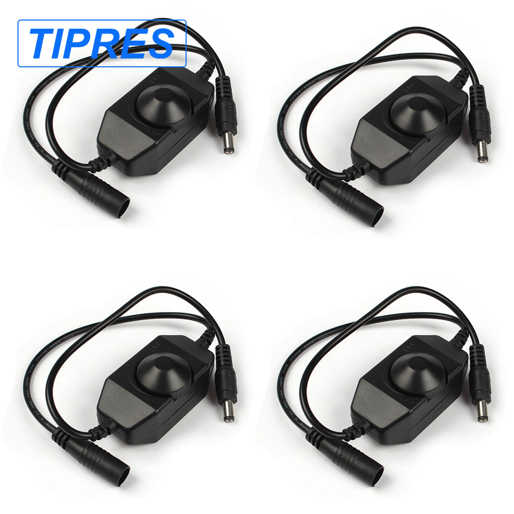 LED dimmer 12-24v online dimmer switch knob monochrome dimmer stepless monochrome dimming controller