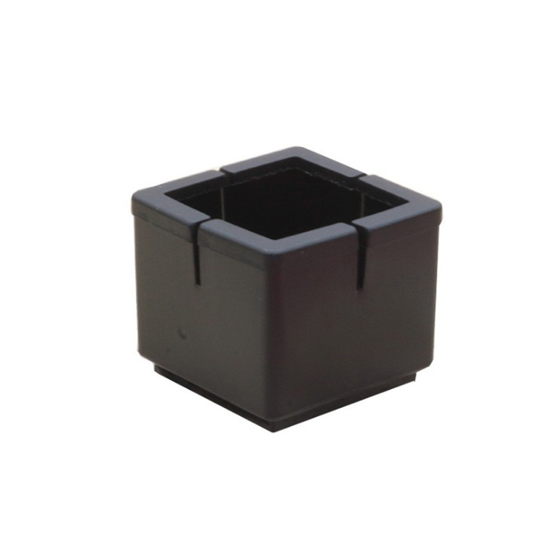 Table and Chair foot cover mute black chair foot cover stool foot pad thickened non-slip furniture foot cover table and chair leg protective cover