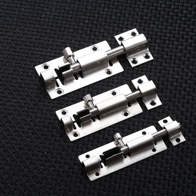 Stainless steel bolt open bolt two-way 1.2 inch bolt Chinese Bolt security door lock bolt