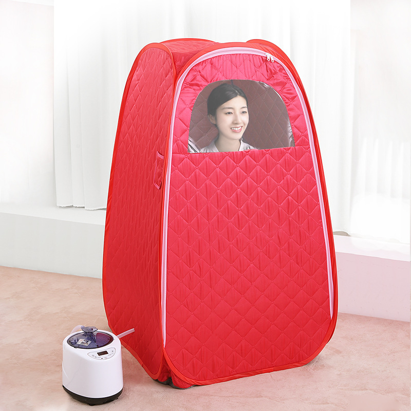 New Household Sweat Steam Box Thickened Heated Full Body Folding Steam Sauna Box Fumiger Moon Full Moon Sweating