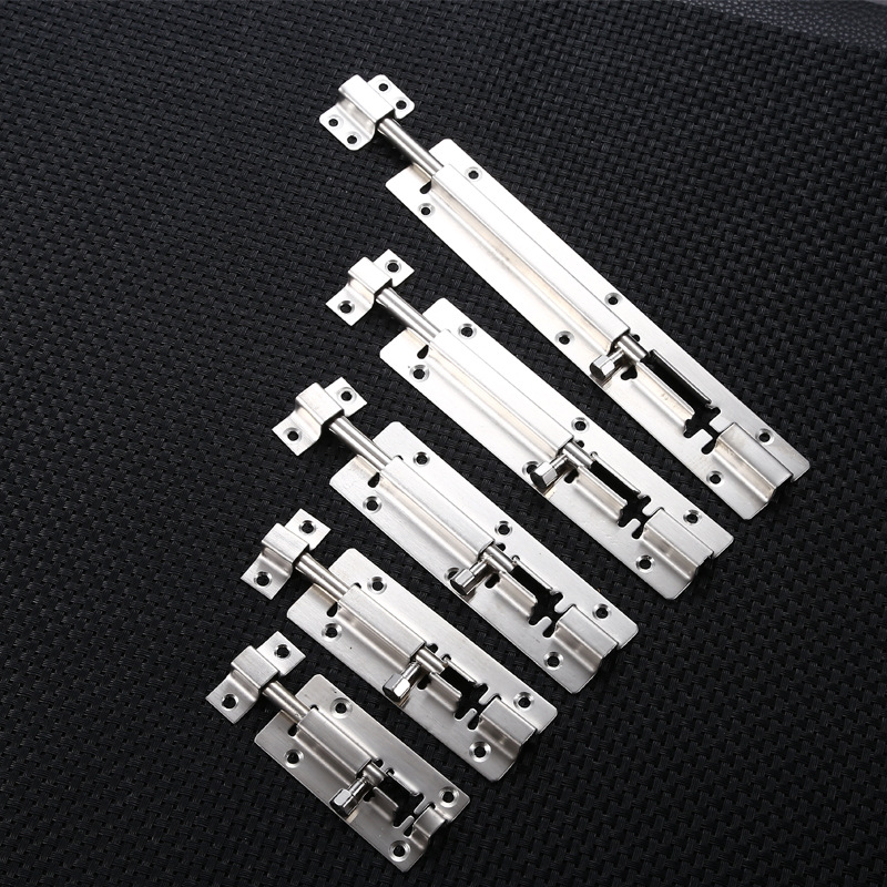 Stainless steel bolt open bolt two-way 1.2 inch bolt Chinese Bolt security door lock bolt